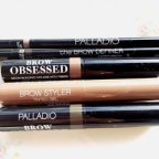 A review of getting the 2017 full brow trend with Palladio cosmetics