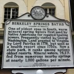 Free water souvenir from Berkeley Springs, WV