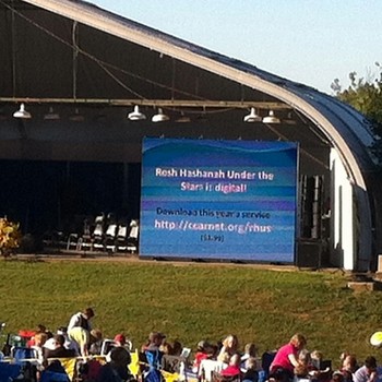It was a tasty Rosh Hashana 'Under the Stars'