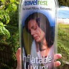 Add to your travel comfort in a new way: Travelrest travel pillow [classic article]