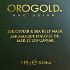 Luxe skin beauty after traveling with Orogold 24K Caviar & Sea Kelp Mask  [classic article]